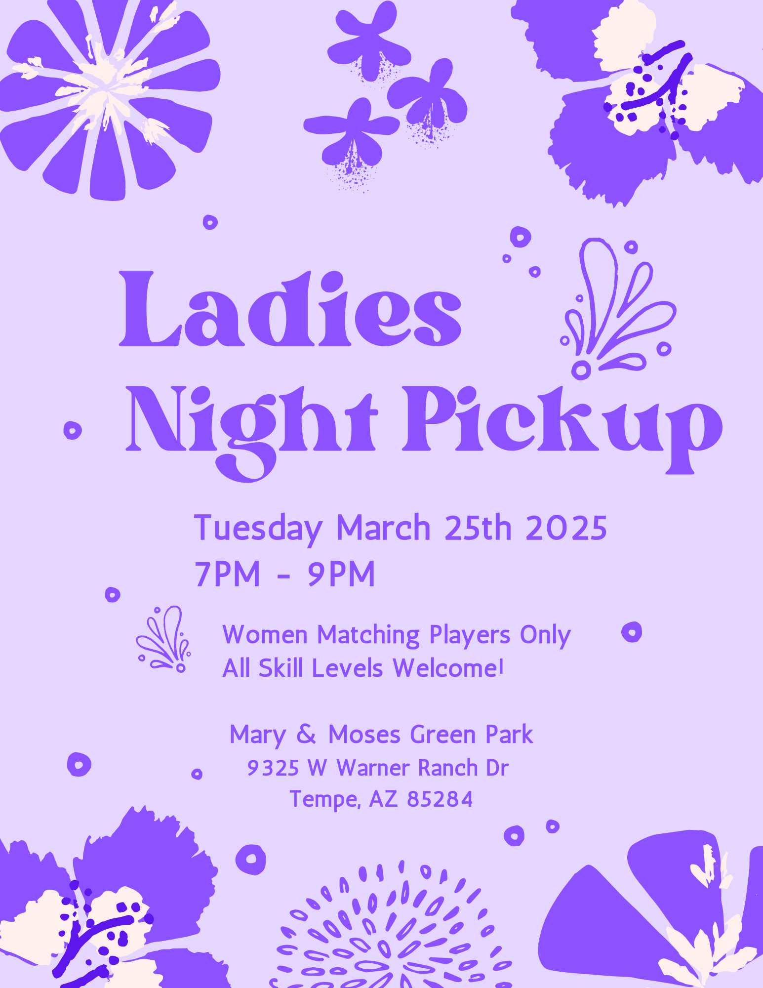 Ladies Night March 2025