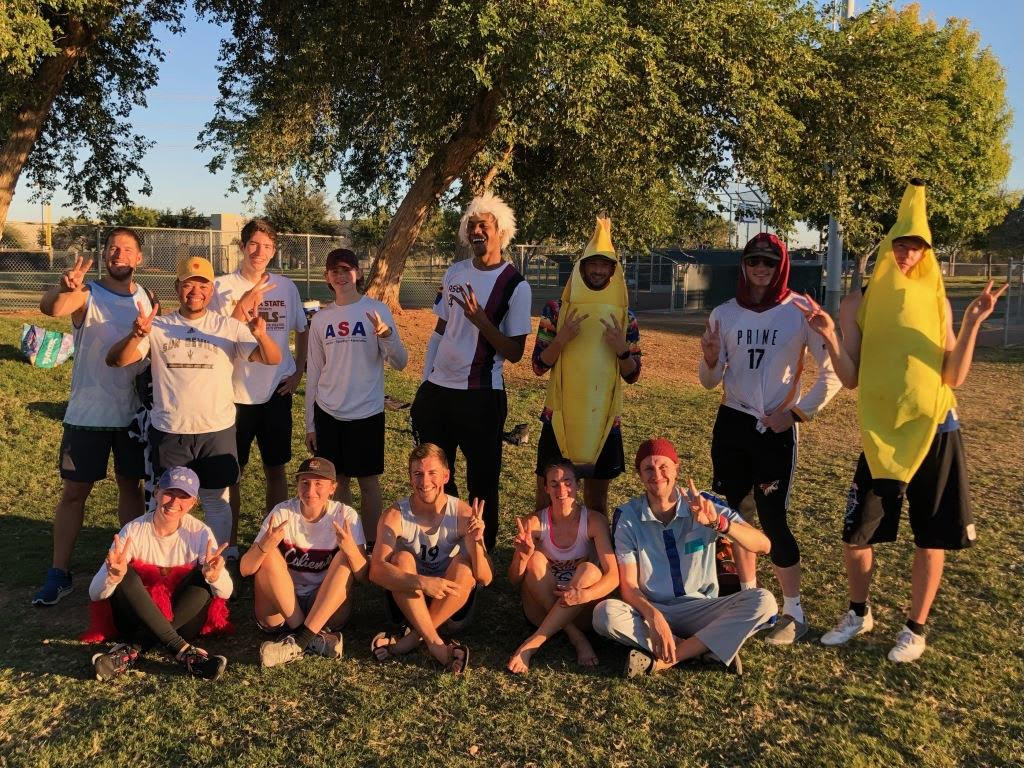 Hat Tournament Team with Bananas